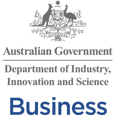 Logo Sponsor De[artment of Industry, Innovation and Science