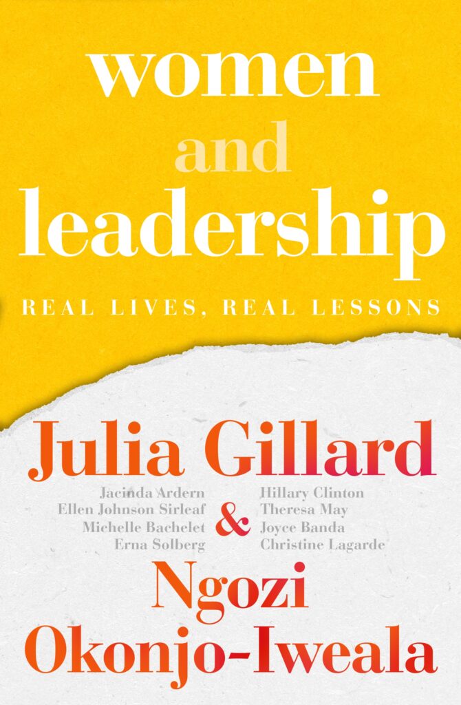 Photo of Julia Gillard book on Women and Leadership