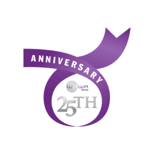 Purple ribbon photo of 25th witwa bday